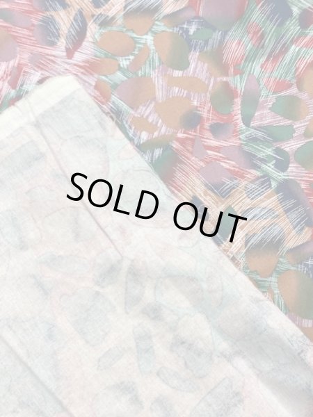 画像3: 生地:デザイナーズプリントコットン(赤) (3)