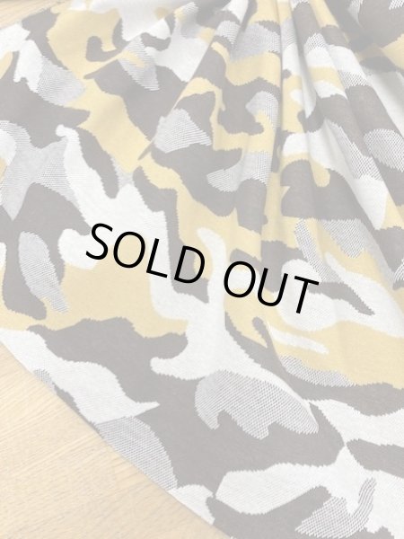 画像5: 生地:迷彩柄ジャガードニット(ベージュ) (5)
