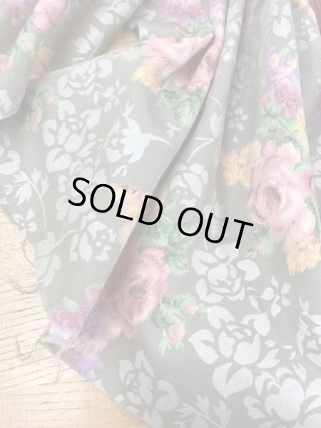 画像5: 生地:花柄コットン(カーキ/ピンク) (5)