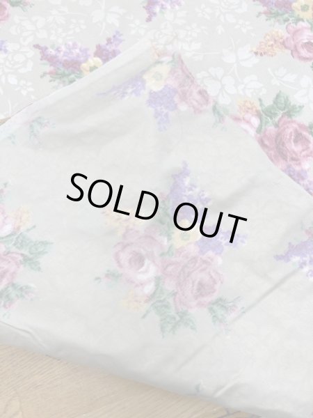 画像3: 生地:花柄コットン(ベージュ/ピンク) (3)