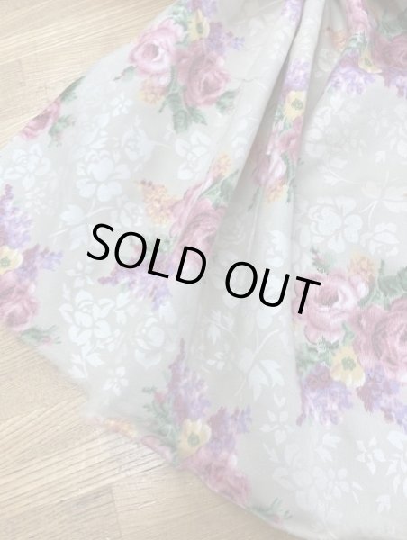 画像5: 生地:花柄コットン(ベージュ/ピンク) (5)