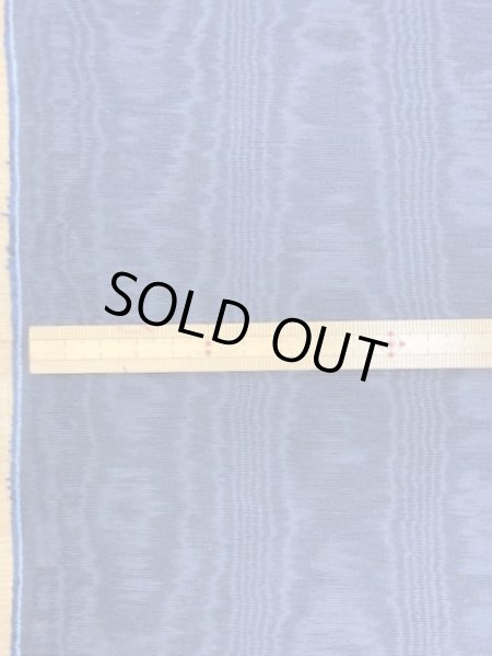 画像2: 生地:綿モアレ(紺) (2)