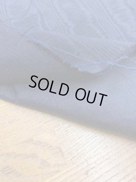 画像4: 生地:綿モアレ(紺) (4)