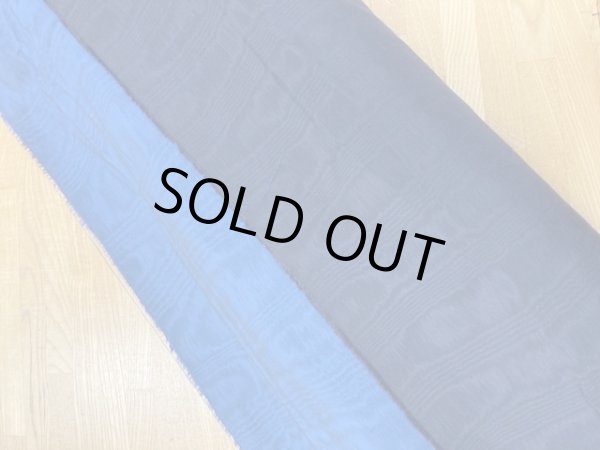 画像6: 生地:綿モアレ(紺) (6)