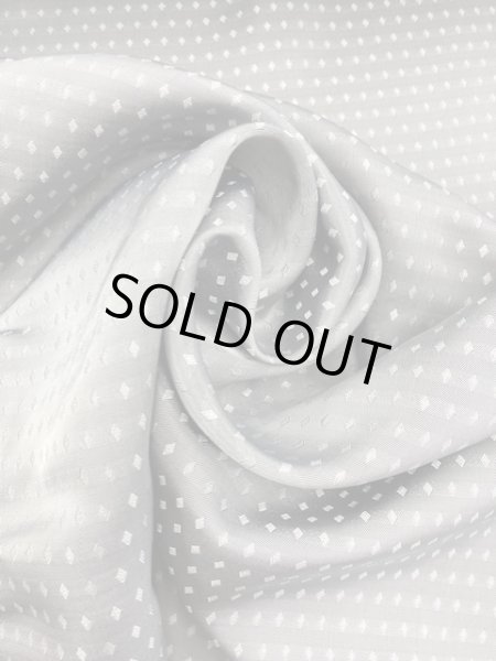 画像5: 生地:ジャガードキュプラ裏地(グレー/ライトグレー) (5)