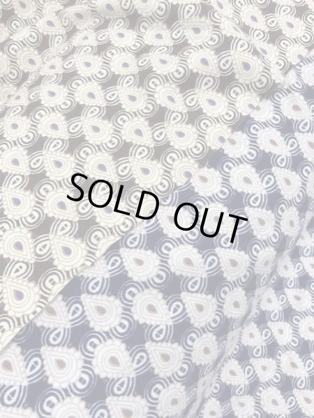 画像7: 生地:エスニックプリント綿スムースニット(茶) (7)