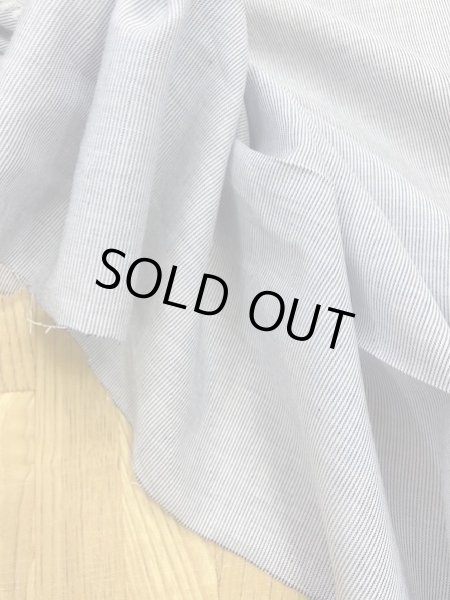 画像5: 生地:ピンストライプ柄コットン(紺) (5)