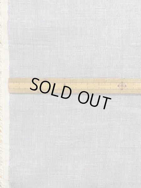 画像2: 生地:ピンストライプ柄コットン(ブルー) (2)