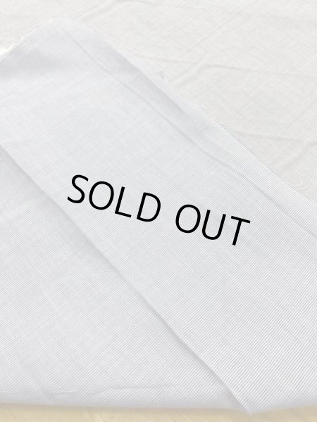 画像3: 生地:ピンストライプ柄コットン(ブルー) (3)