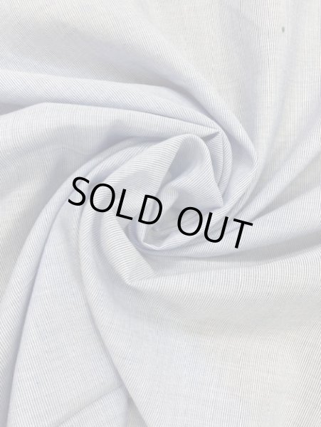 画像6: 生地:ピンストライプ柄コットン(ブルー) (6)