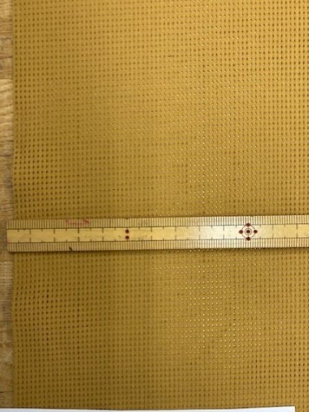 画像2: 生地:ポリメッシュニット2WAY(マスタード) (2)