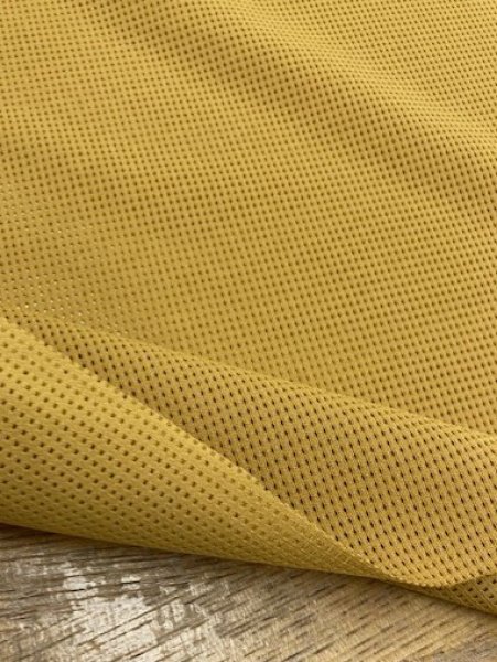 画像4: 生地:ポリメッシュニット2WAY(マスタード) (4)