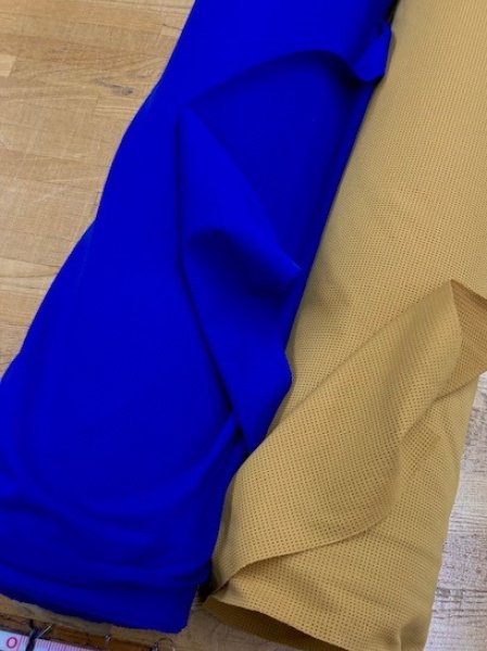 画像7: 生地:ポリメッシュニット2WAY(マスタード) (7)