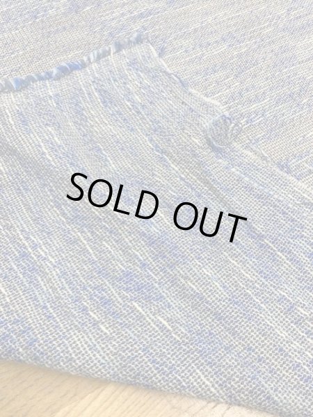 画像3: 生地:綿ツイード(ブルー) (3)