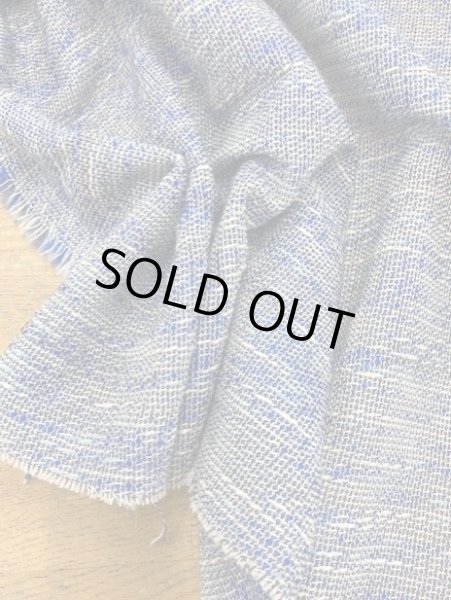画像5: 生地:綿ツイード(ブルー) (5)