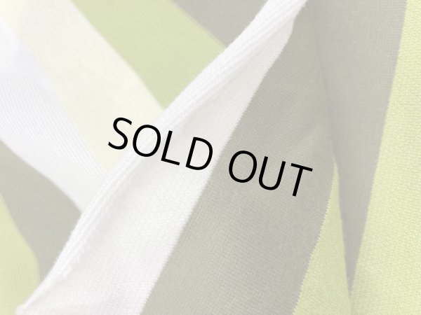 画像4: 生地:4色ボーダー柄ニット(緑系) (4)