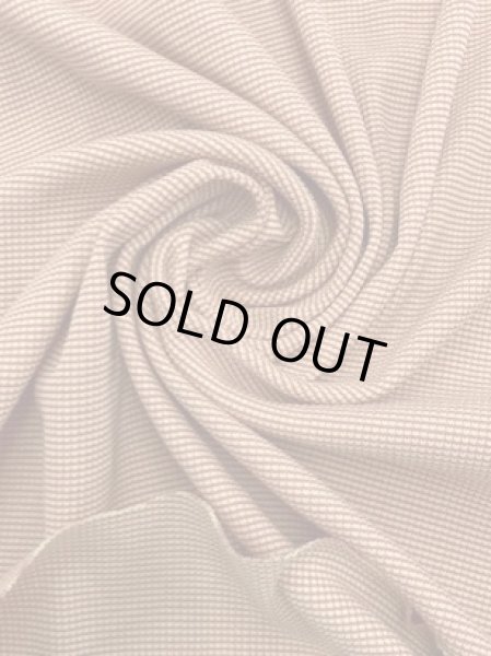 画像6: 生地：ミニワッフルニット（オレンジ） (6)