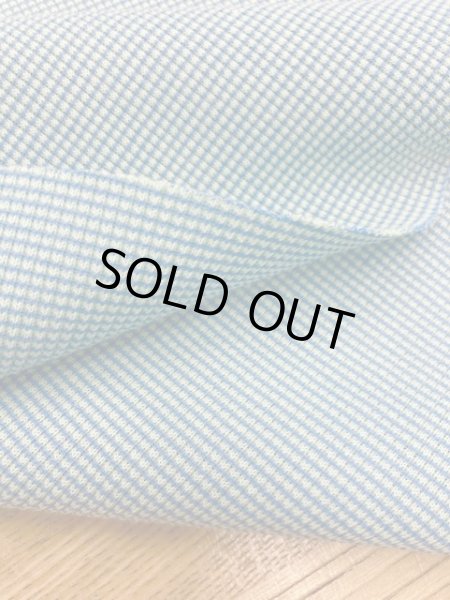 画像3: 生地:ミニワッフルニット(ブルー) (3)