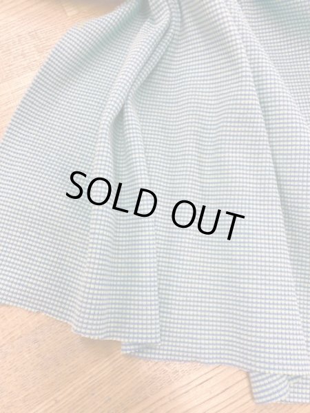 画像5: 生地:ミニワッフルニット(ブルー) (5)