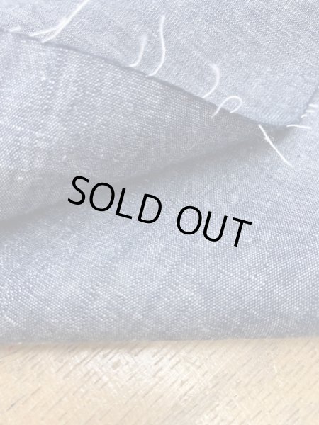 画像4: 生地:綿麻デニム(紺) (4)