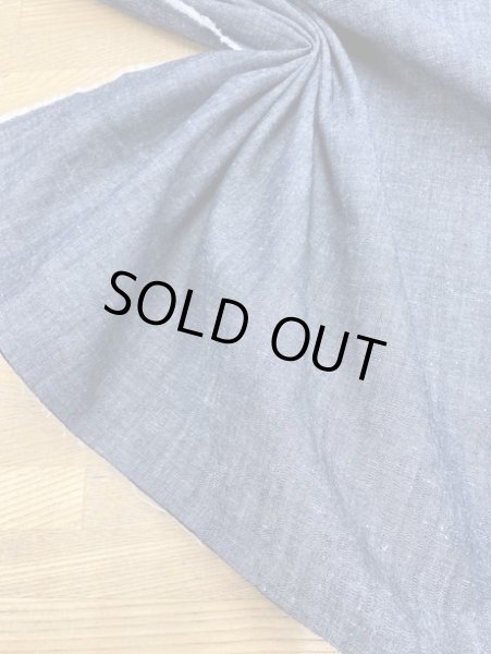 画像5: 生地:綿麻デニム(紺) (5)