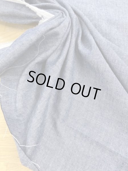 画像4: 生地:綿麻シャンブレー(濃紺) (4)