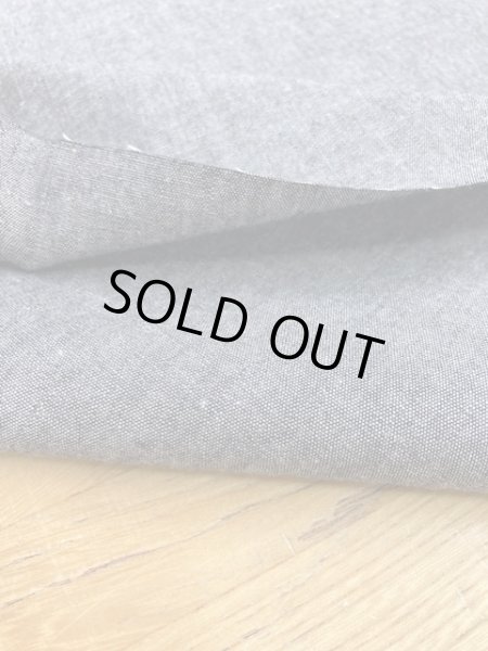 画像4: 生地:綿麻シャンブレー(黒) (4)