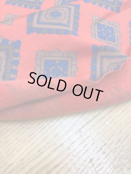 画像4: 生地：ポリエステルプリントニット（赤） (4)