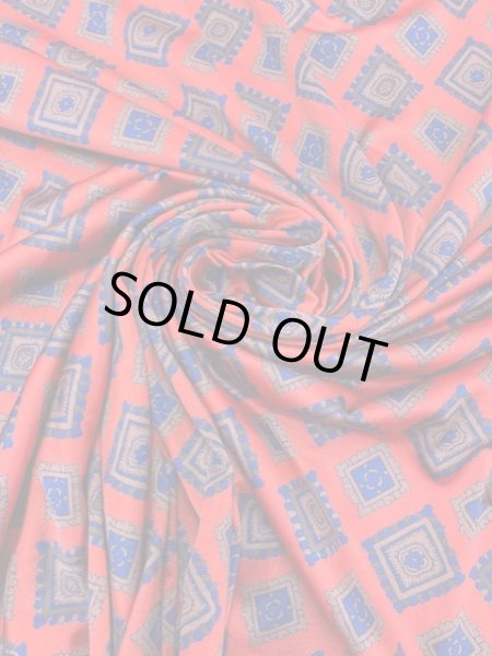 画像6: 生地：ポリエステルプリントニット（赤） (6)