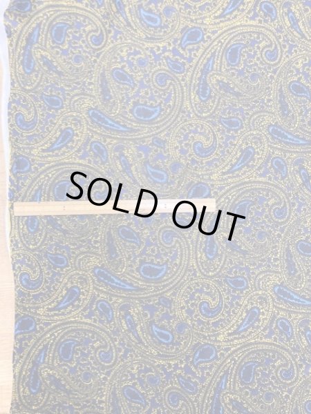 画像3: 生地:ペイズリー柄綿ストレッチ天竺 (3)