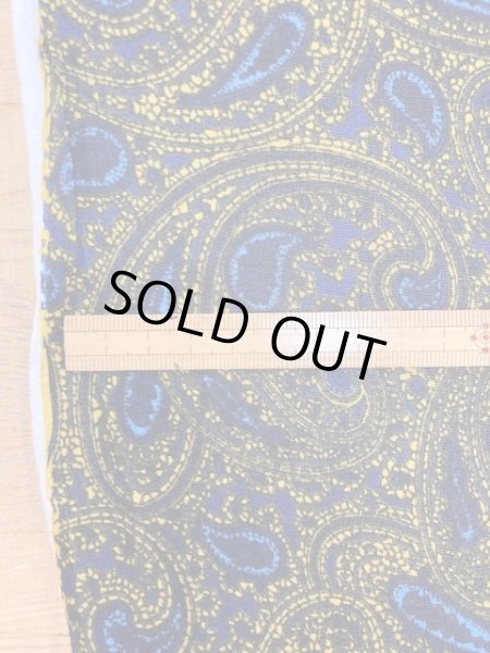 画像2: 生地:ペイズリー柄綿ストレッチ天竺 (2)