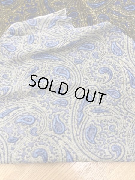 画像5: 生地:ペイズリー柄綿ストレッチ天竺 (5)