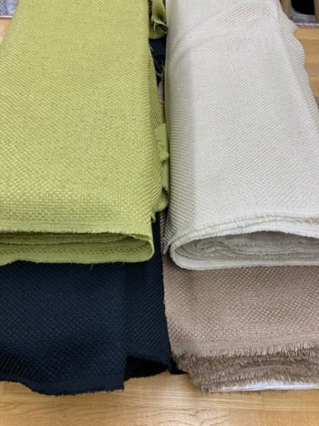 画像7: 生地:地模様ポリエステル(濃ベージュ) (7)