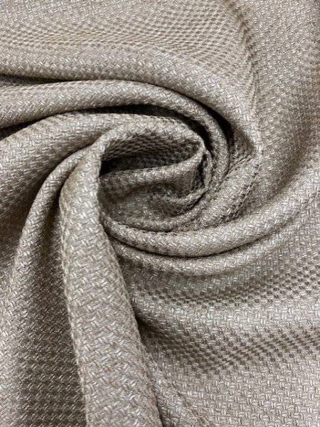 画像6: 生地:地模様ポリエステル(濃ベージュ) (6)