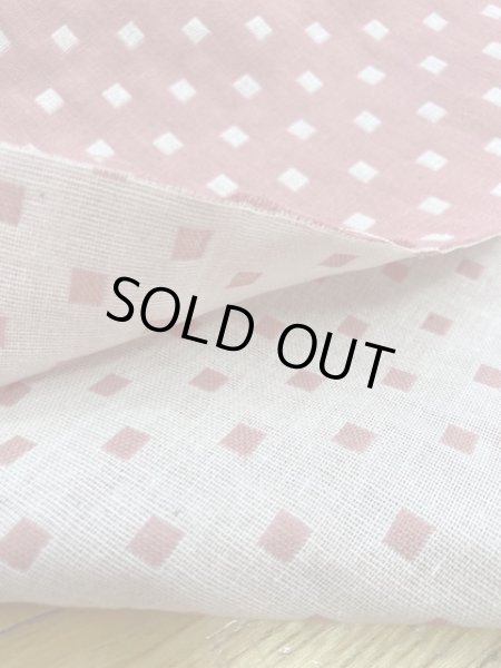 画像5: 生地：スクエア綿ダブルガーゼ （薄ピンク／白） (5)