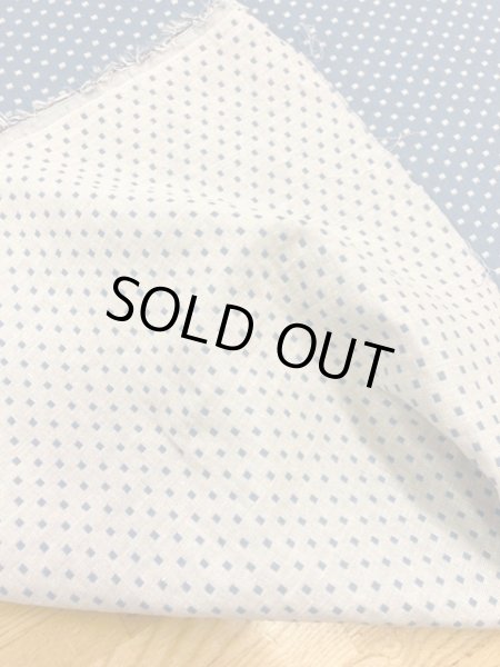 画像4: 生地:スクエア小綿ダブルガーゼ (水色/白) (4)