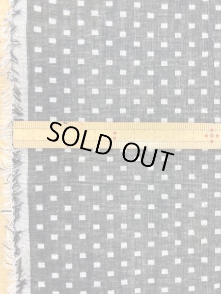 画像3: 生地:スクエア小綿ダブルガーゼ (黒/白) (3)