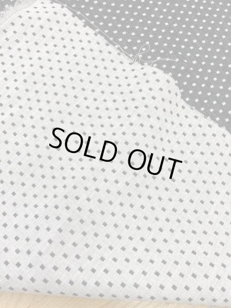 画像4: 生地:スクエア小綿ダブルガーゼ (黒/白) (4)