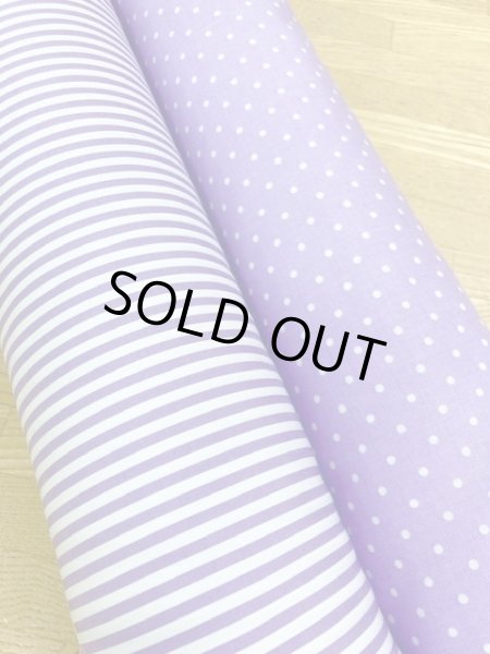 画像6: 生地:水玉柄コットン(パープル) (6)