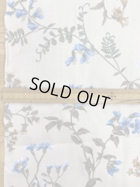 画像2: 生地:花柄コットン(生成) (2)