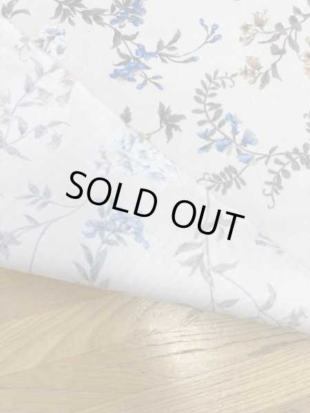 画像3: 生地:花柄コットン(生成) (3)