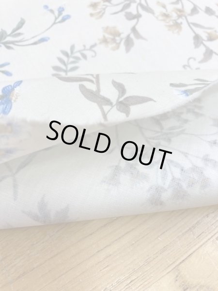 画像4: 生地:花柄コットン(生成) (4)