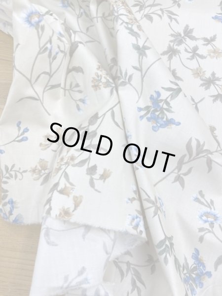 画像5: 生地:花柄コットン(生成) (5)