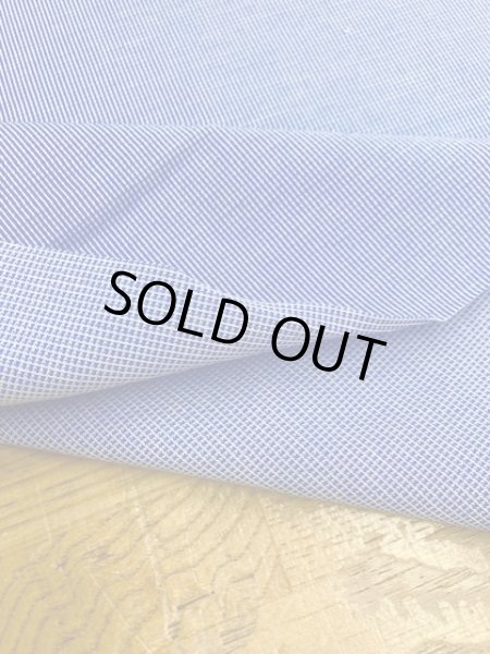 画像5: 生地:綿ポリニット(ブルー) (5)