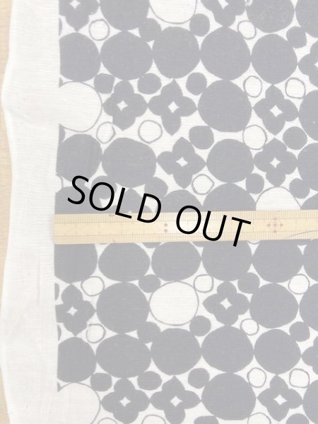 画像3: 生地:柄綿ニット(黒) (3)