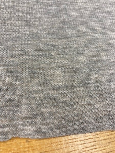 画像3: 生地:ラメ入り綿ニット(グレー) (3)