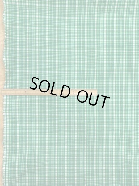 画像6: 生地:チェック柄コットン(グリーン) (6)