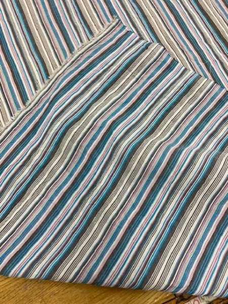画像3: 生地:マルチストライプ(青系) (3)