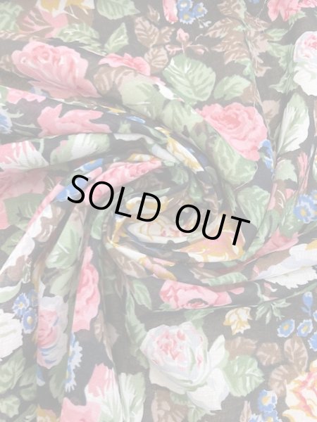 画像7: 生地：花柄綿（黒） (7)