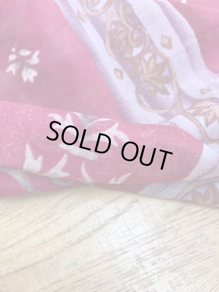 画像5: 生地:エスニックストライプ柄綿(濃ピンク) (5)